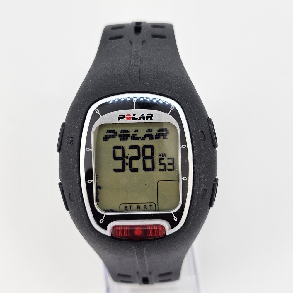 Polar Digital Heart Rate Monitor Fitness Tracker Unisex Watch New Battery READ